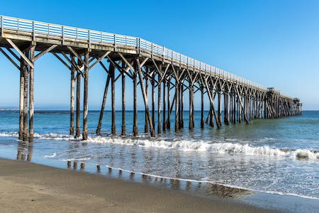 San Simeon Cove and Pier San Simeon Cove and Pier